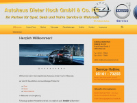 autohausdieterhoch.de Webseite Vorschau