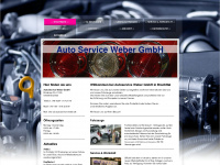 autoservice-weber.de Webseite Vorschau