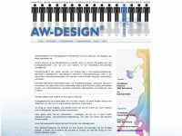 aw-design.de Webseite Vorschau