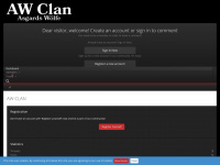 aw-clan.de Webseite Vorschau