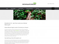bonsaiforum.ch Webseite Vorschau