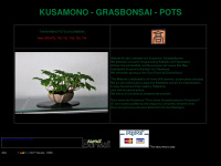 kusamono.ch Webseite Vorschau