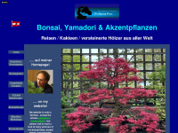 yamadori-bonsai.info Webseite Vorschau