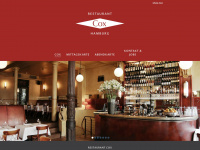 restaurant-cox.de Webseite Vorschau