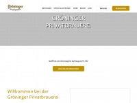 groeninger-hamburg.de Webseite Vorschau