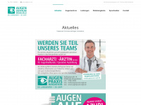 azm.de Webseite Vorschau