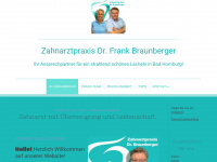 bad-homburg-zahnarzt.de Webseite Vorschau