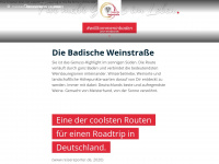 badische-weinstrasse.de Webseite Vorschau