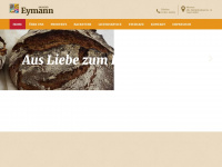baeckerei-eymann.de Webseite Vorschau