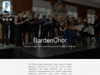 bardenchor.de Webseite Vorschau