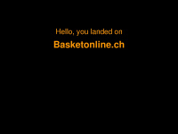 basketonline.ch Webseite Vorschau