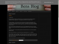 bens-blog.de Webseite Vorschau