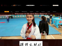 berlin-taekwondo.de Webseite Vorschau