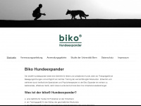 biko-hundeexpander.de Webseite Vorschau