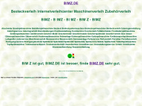 bimz.de Webseite Vorschau