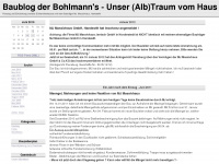 bohli.org Webseite Vorschau