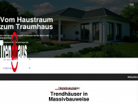 trendhaus-bau.de Webseite Vorschau