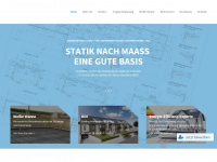 statik-maass.de Webseite Vorschau