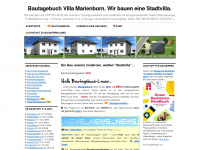 villa-marienborn.de Webseite Vorschau