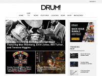 drummagazine.com Webseite Vorschau