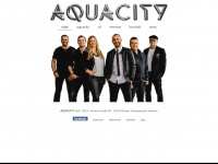 aquacity-band.de Webseite Vorschau