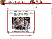 blancke-trio.de Webseite Vorschau
