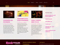 rockcyclus.de Webseite Vorschau