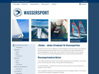 wassersport-rhodos.de Webseite Vorschau