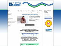 bischof-sanitaer.de Webseite Vorschau