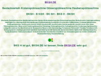bkgh.de Webseite Vorschau