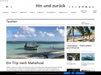 hin-und-zurueck.com Webseite Vorschau