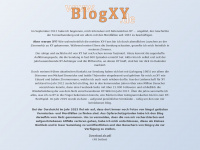 blogxy.de Webseite Vorschau