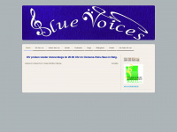 blue-voices.de Webseite Vorschau