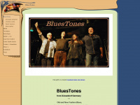 blues-tones.de Webseite Vorschau