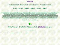 bnup.de Webseite Vorschau