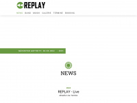 replay-music.de Webseite Vorschau