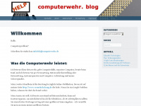 computerwehr.wordpress.com Webseite Vorschau