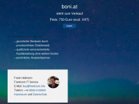 boni.at Webseite Vorschau