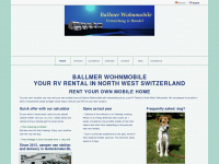 ballmer-wohnmobile.ch Webseite Vorschau
