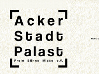 ackerstadtpalast.de Webseite Vorschau