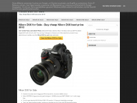 nikond3xforsale.blogspot.com Webseite Vorschau