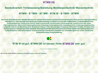 btmw.de Webseite Vorschau