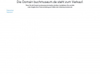 buchmuseum.de Webseite Vorschau