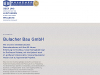 bulacher.at Webseite Vorschau