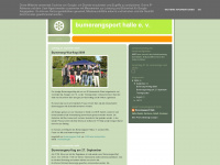 bumerangsport-in-halle.blogspot.com Webseite Vorschau