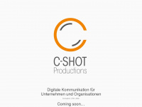 c-shot.de Webseite Vorschau