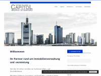 capitol-immobilien.de Webseite Vorschau