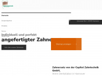 capitol-zahntechnik.de Webseite Vorschau