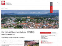 caritas-hengersberg.de Webseite Vorschau