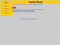 carlos-baute.de Webseite Vorschau